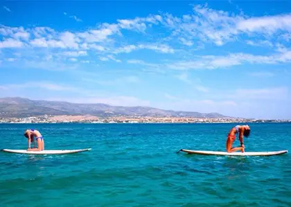 SUP & Yoga Lesson in Antiparos